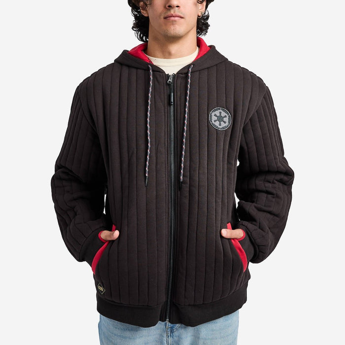 Empire Quilted Zip-Up Hoodie - Heroes & Villains-Star Wars-Hoodie