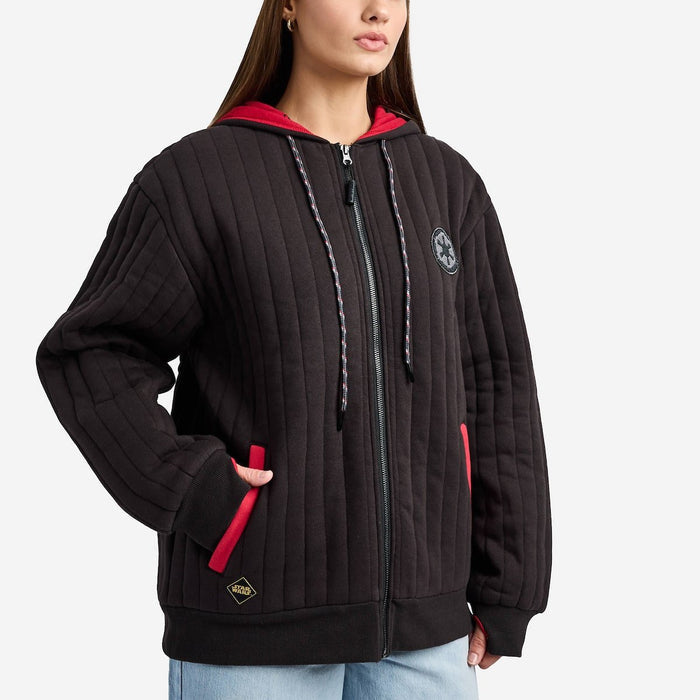 Empire Quilted Zip-Up Hoodie - Heroes & Villains-Star Wars-Hoodie