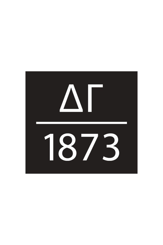 Established Square Decal - Hannah's Closet - The Official Boutique for Delta Gamma