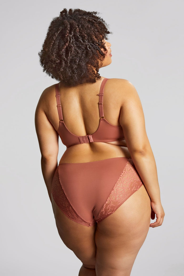 Estel Plunge Bra - Rose Gold - Intimate Whispers