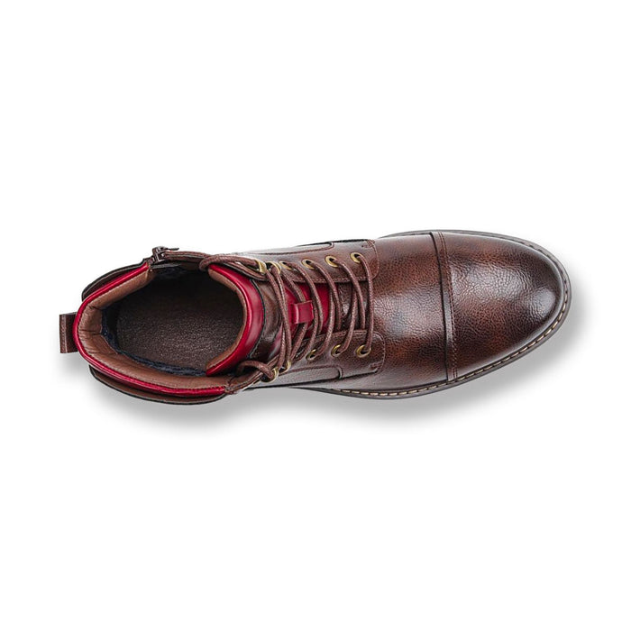Ethan | Bottes Oxford Artisanales en Simili Cuir