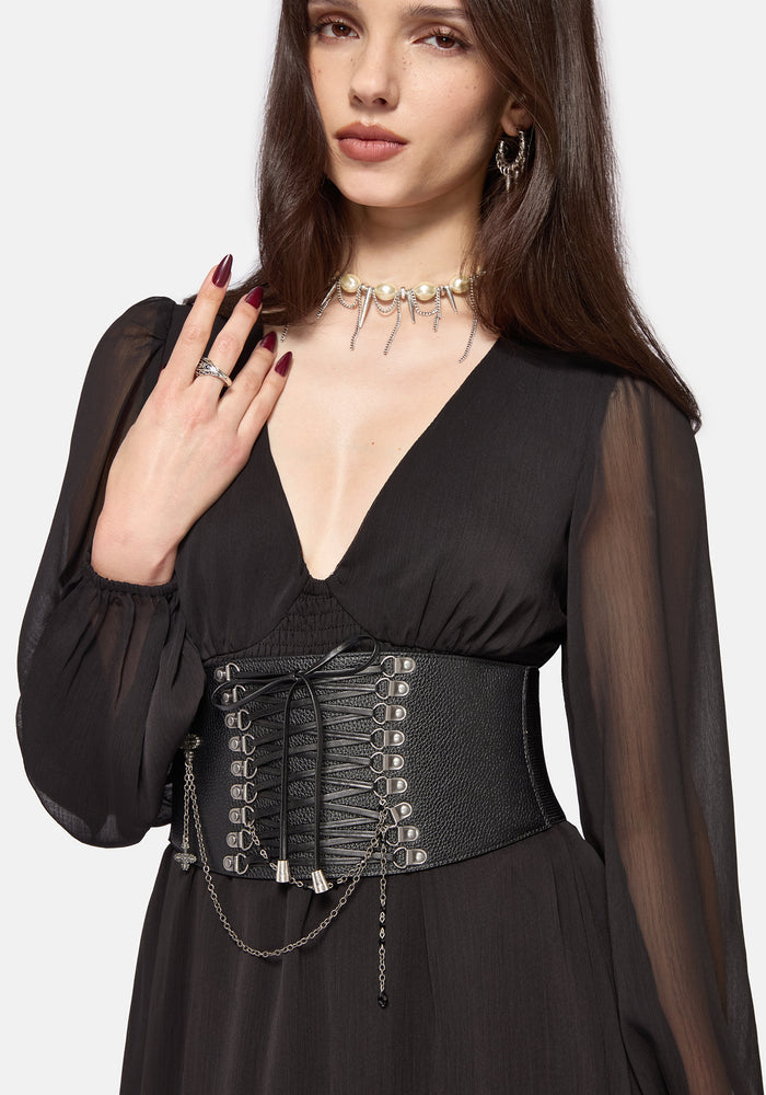 Evelyne Elasticated Corset Waist Belt