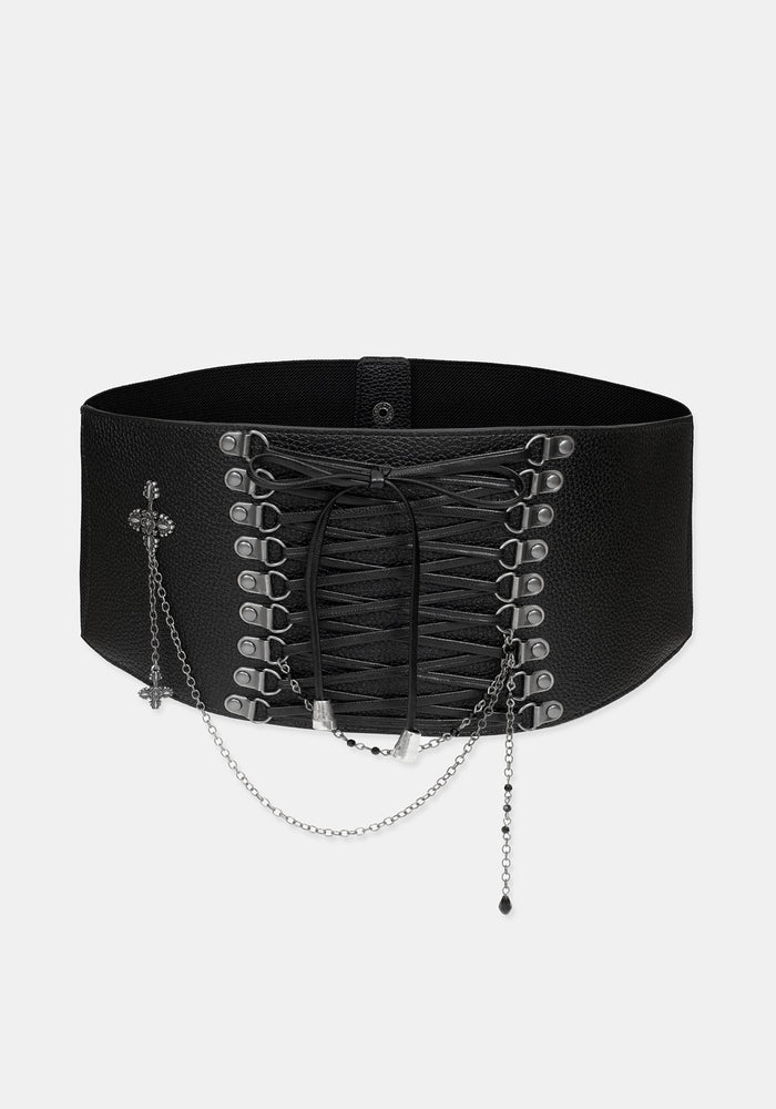 Evelyne Elasticated Corset Waist Belt