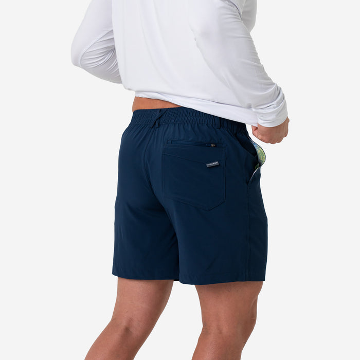 Everyday Short - Deep Water Navy - Mayan Pocket