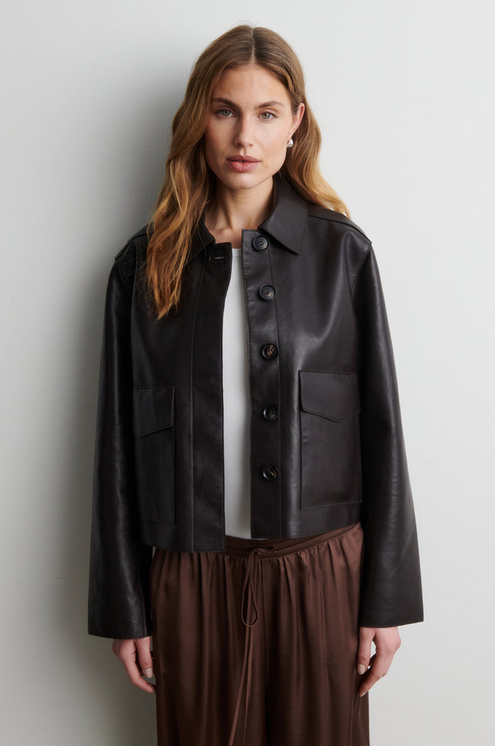 Ezay Leather Jacket