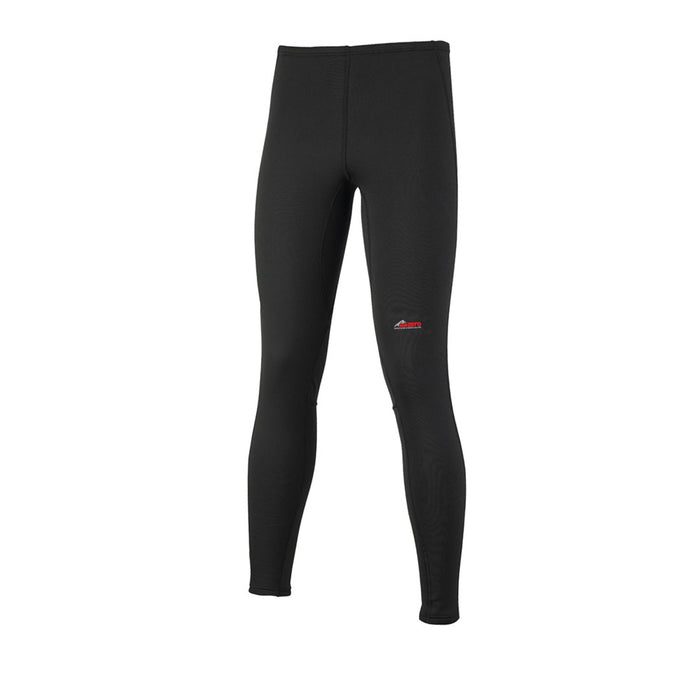 Sub Zero Factor 2 womens thermal mid layer leggings in black photographed from the front