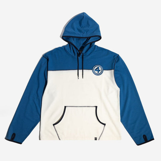 Fantastic Four Classic Two Tone Hoodie - Heroes & Villains-Marvel-Hoodie