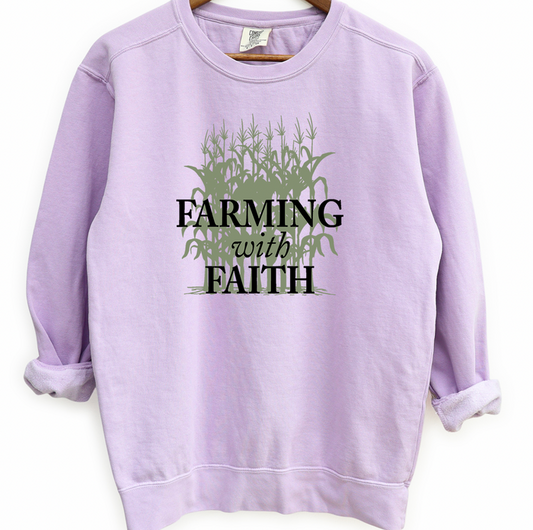 Farming With Faith– Crewneck