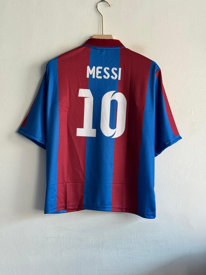 FC Barcelona Retro Tribute Jersey – Lionel Messi #10 – Polo Edition