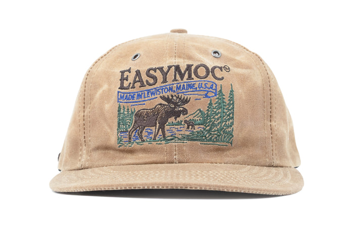 Field Cap - Tan Waxed Canvas