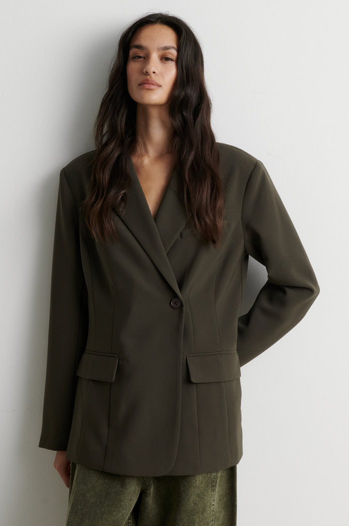Fique Fitted Blazer