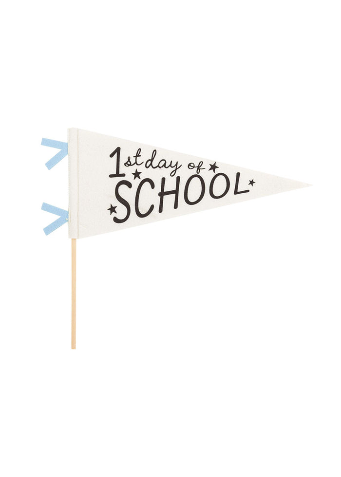 First & Last Day Of School Pennant Set