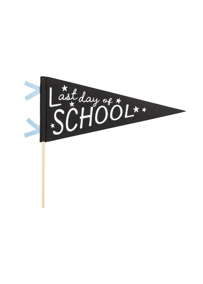 First & Last Day Of School Pennant Set