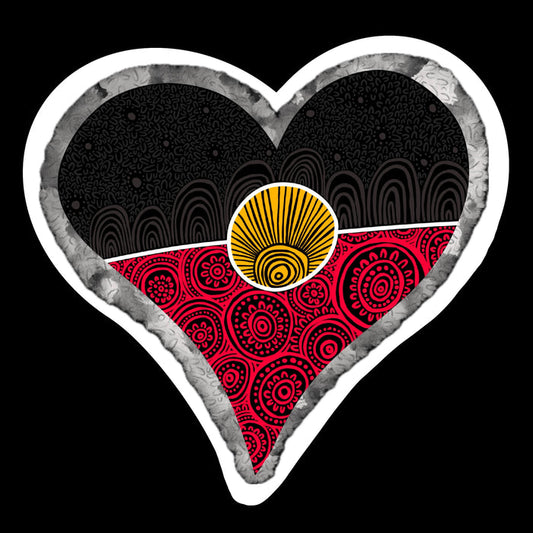 Flag Love | Stickers | Large