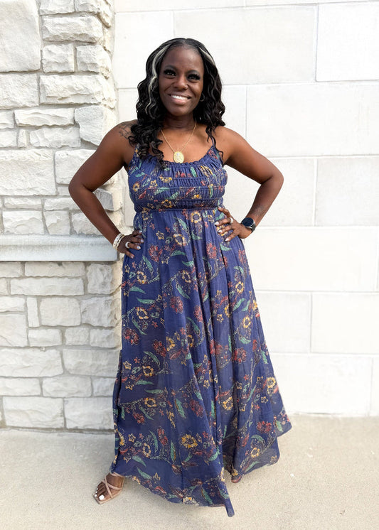 Free People Ciella Printed Maxi Dress