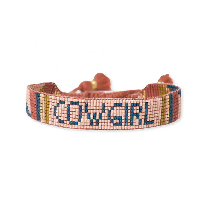 Gabby "Cowgirl" Adjustable Beaded Bracelet