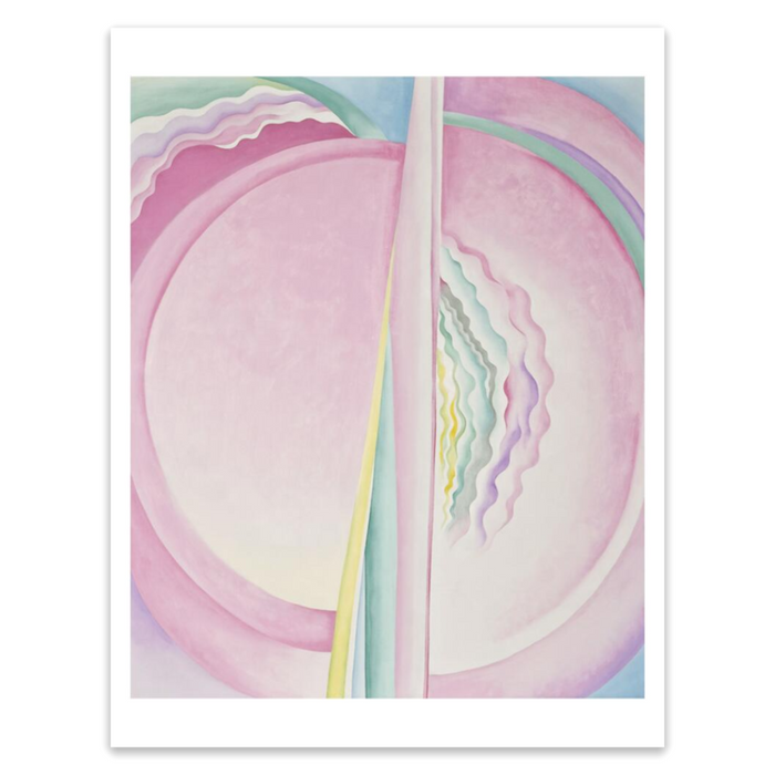 Georgia O'Keeffe "Pink Abstraction" Print