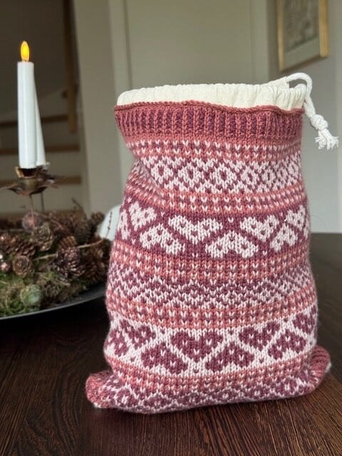MGL OPSKRIFT Gigi Knitting Bag, knitting pattern Knitting patterns Önling - Katrine Hannibal