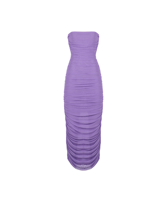 GINNI MESH DRESS WISTERIA