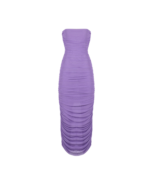 GINNI MESH DRESS WISTERIA
