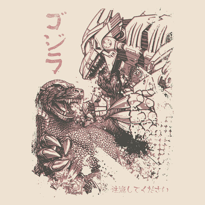 Godzilla vs. Mechagodzilla Comic Classic Comfort Tee - Heroes & Villains-Godzilla-T-Shirt