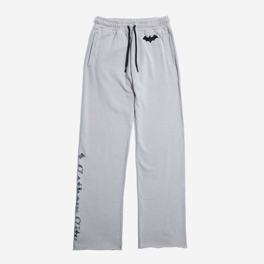 Gotham City Wide Leg Mineral Wash Sweatpants - Heroes & Villains-DC Comics-Sweatpants