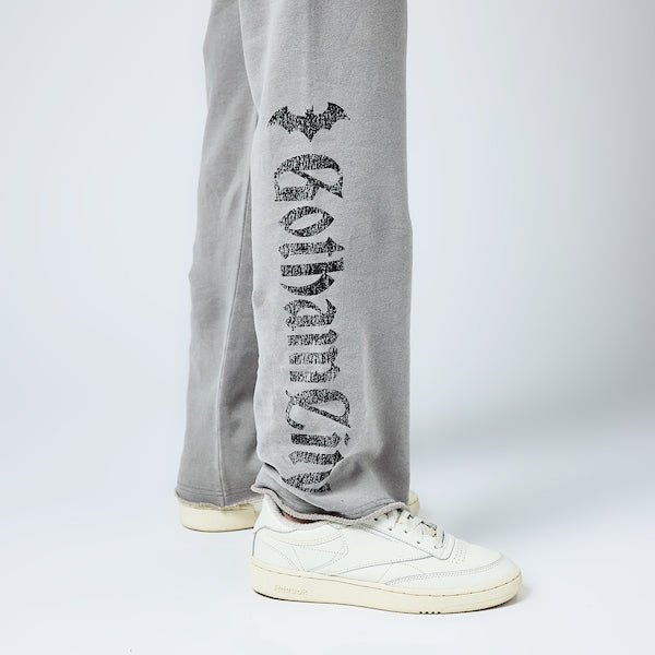 Gotham City Wide Leg Mineral Wash Sweatpants - Heroes & Villains-DC Comics-Sweatpants