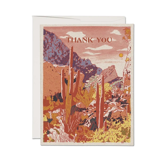 Grateful Oasis Greeting Card