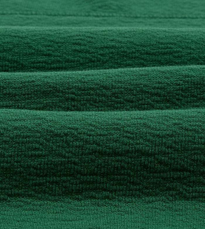 Green ’77’ Appliqué Panelled Cotton Training T-Shirt