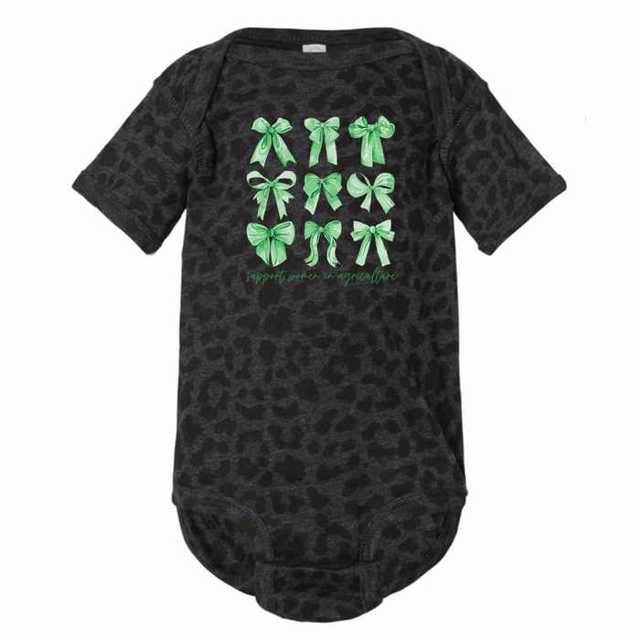 Green Bow Support Women In Agriculture– Infant/Toddler/Youth