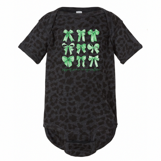 Green Bow Support Women In Agriculture– Infant/Toddler/Youth