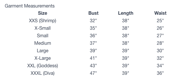 Size chart for Gretchen Scott Dapper Dress - Balmoral Plaid