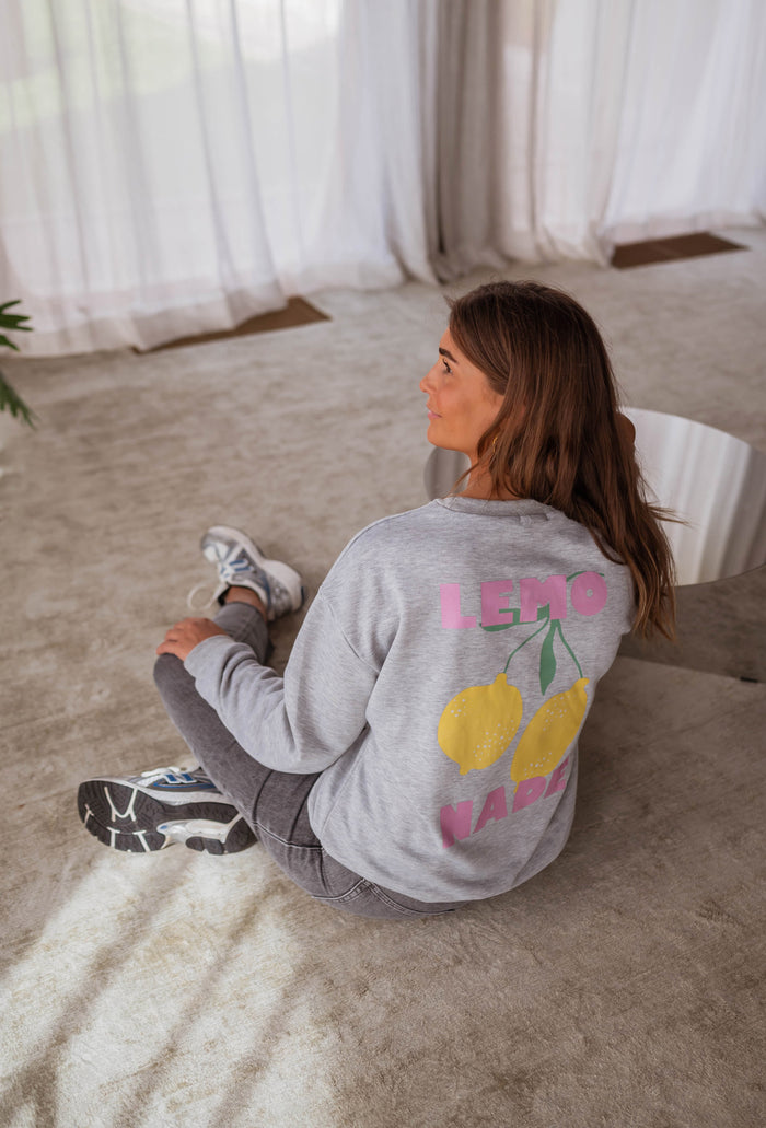 Grey Lemonade Sweater