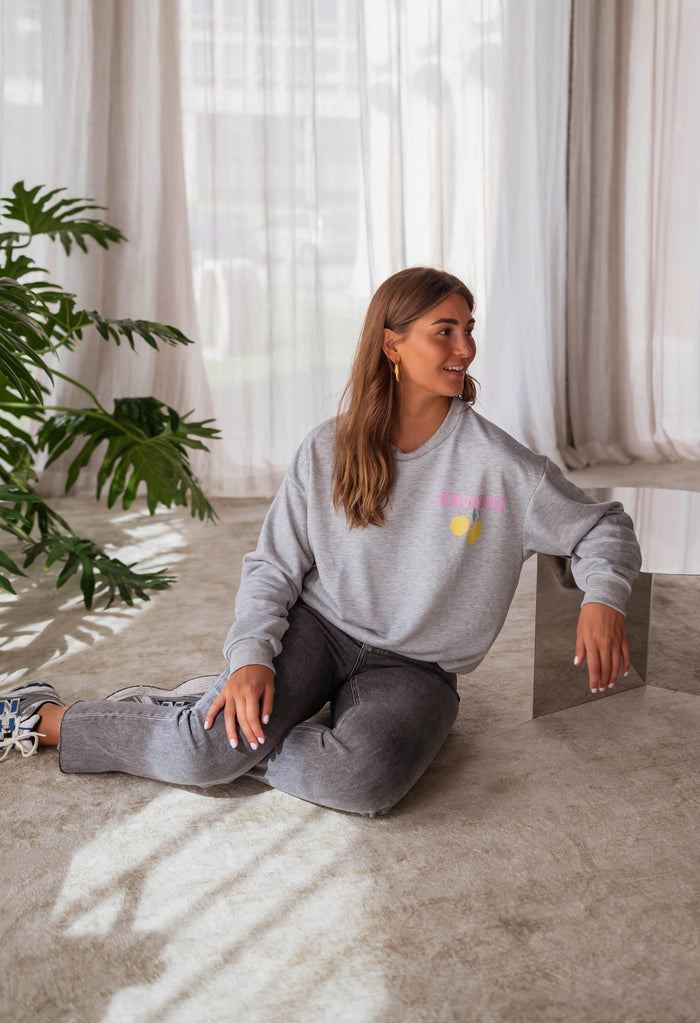 Grey Lemonade Sweater