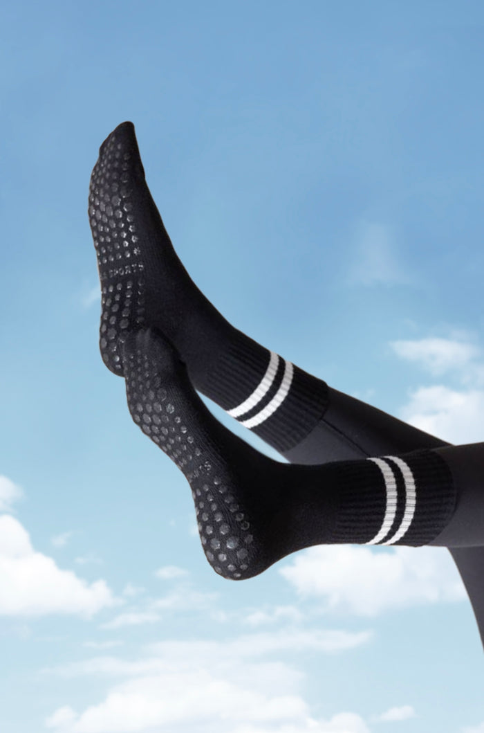 Grippy Non Slip Grip Socks (2-Pairs)