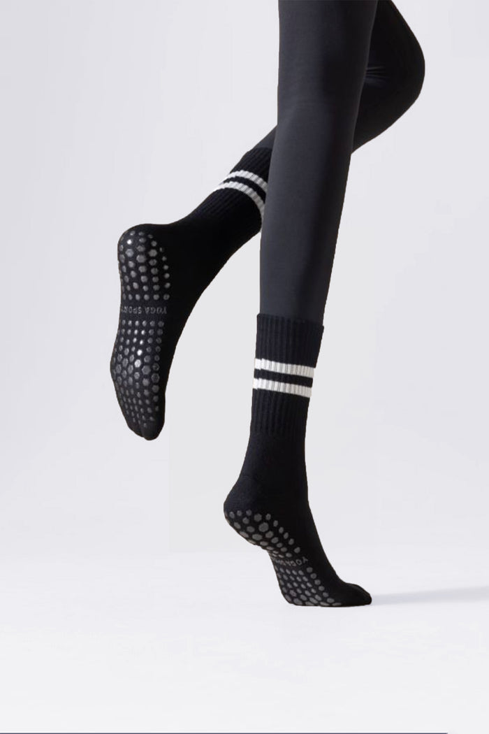 Grippy Non Slip Grip Socks (2-Pairs)
