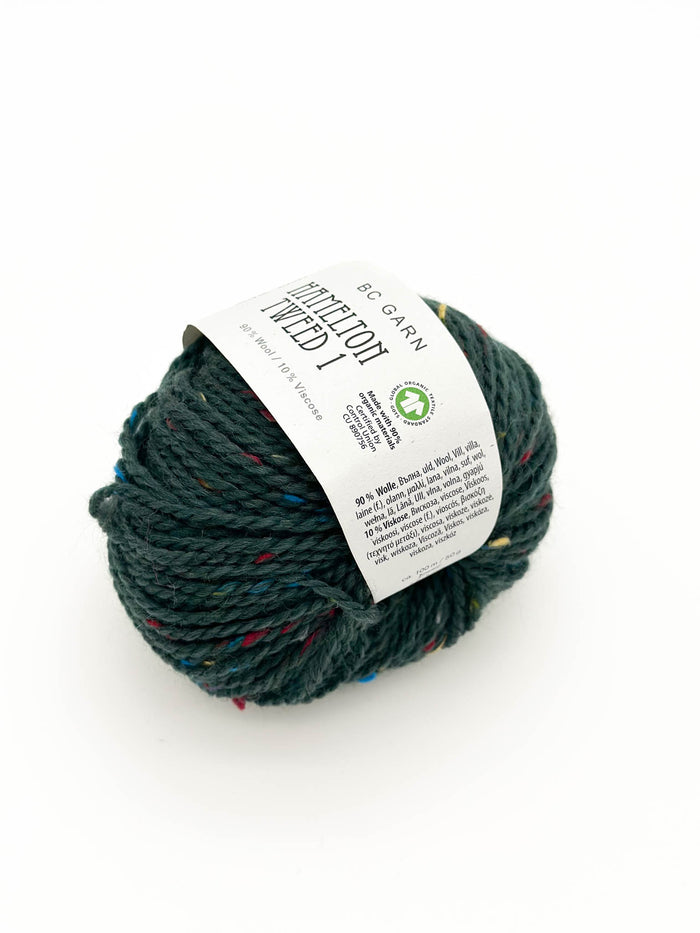 Hamelton Tweed Dark Green 33