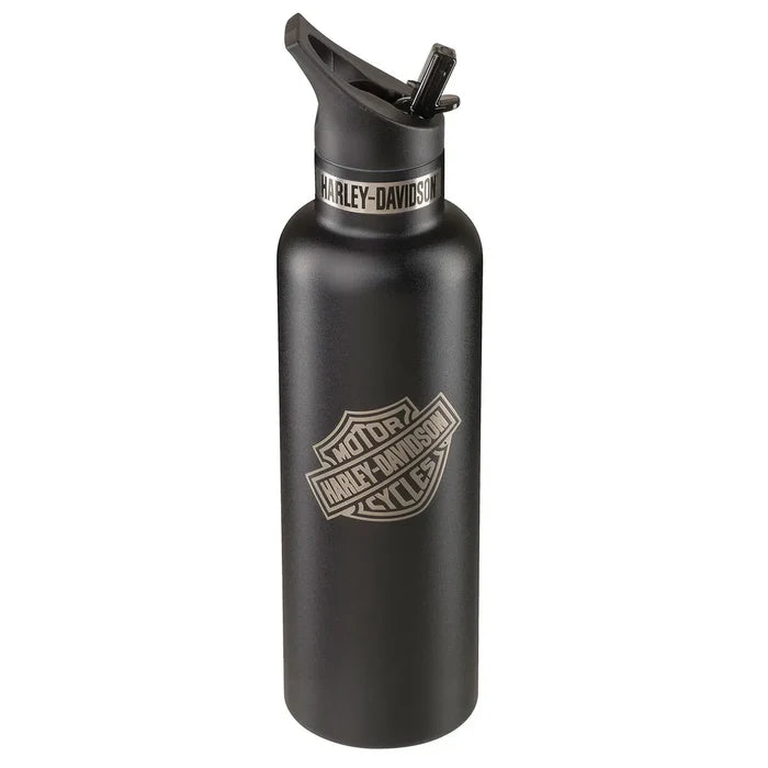 Harley-Davidson Bar & Shield Double-Wall Stainless Steel Water Bottle