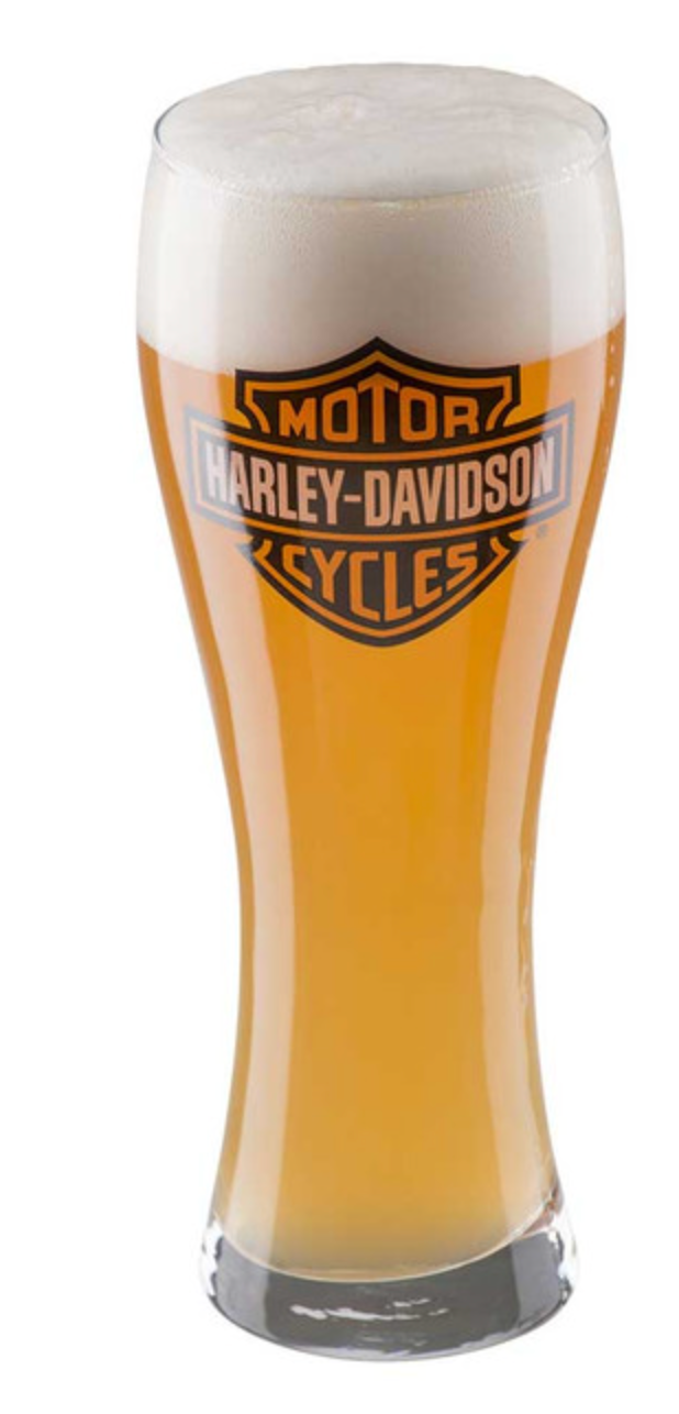 Harley-Davidson® Core Bar & Shield Logo Pilsner Glass - 22 oz.
