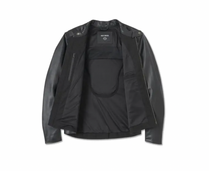 HARLEY-DAVIDSON MENS H-D PANHEAD LEATHER RIDING JACKET