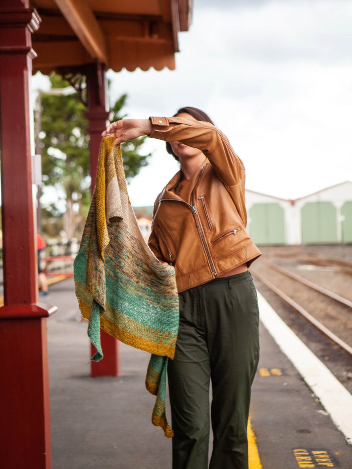 Harvest Shawl and Slouch Beanie Pattern