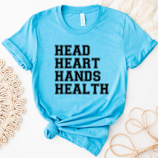 Head Heart Hands Health – Bella Canvas T-Shirt