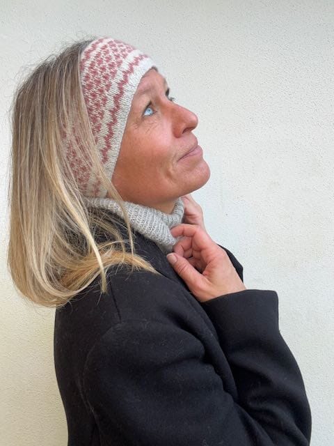 Headband no. 48 yarn kit (excl pattern) - in support of Plan International DK Knitting kits PlanBørnefonden