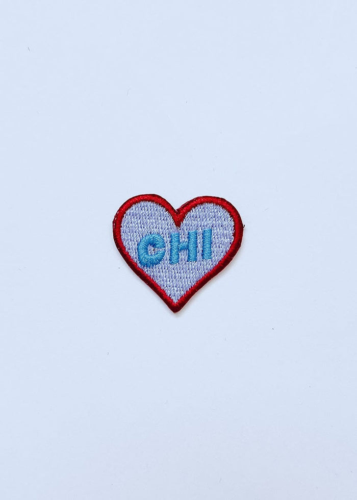 Heart Chi Patch - Blue & Red