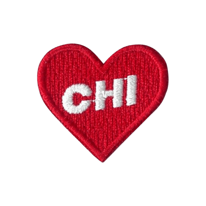 Heart Chi Patch - Red