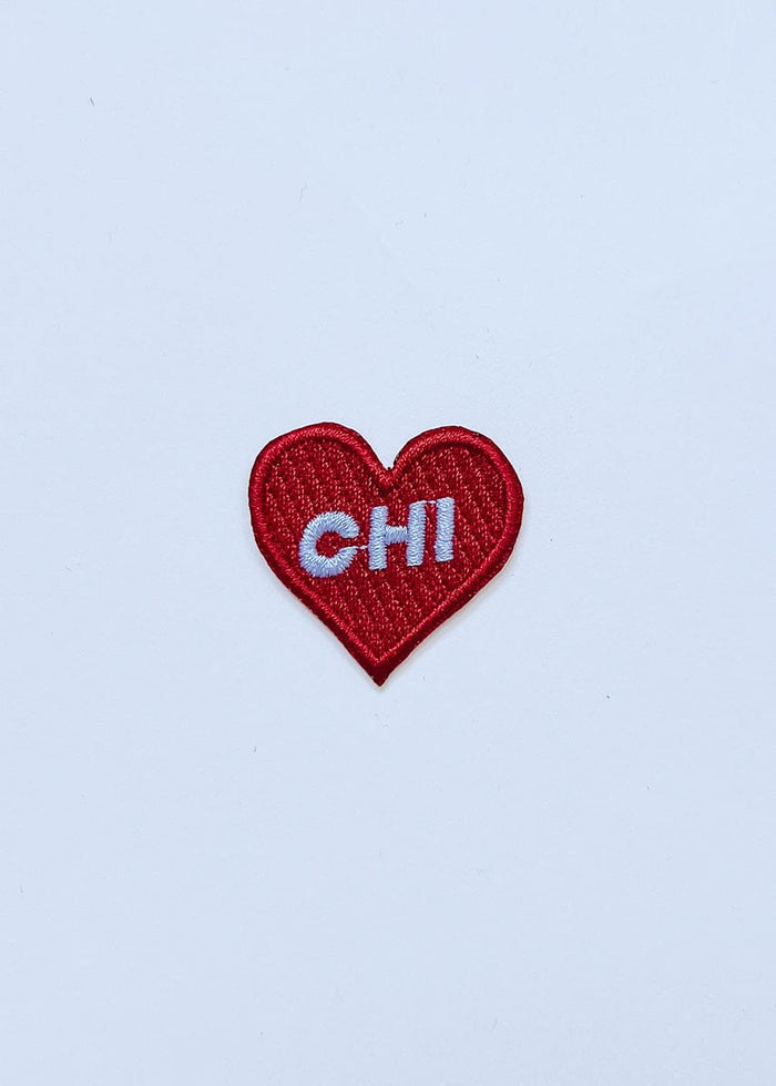 Heart Chi Patch - Red