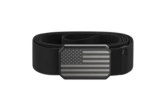 Hero Flag Black Groove Belt
