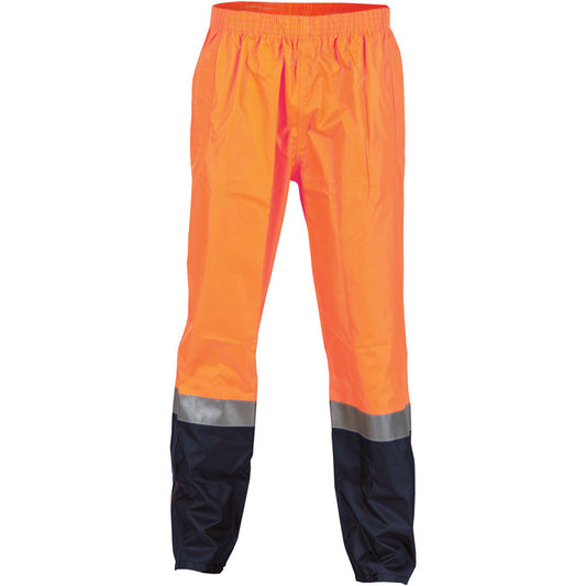 Hi Vis Two Tone Light Weight Rain Pants With Csr R/Tape 3880