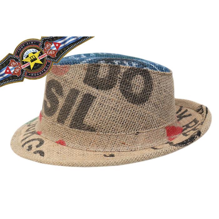 Hills Hats - Havana Coffee Works Mod Trilby Hat