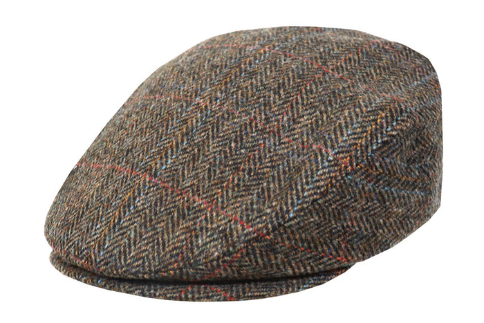 Hills Hats Warrington Tweed Traditional Cheesecutter (HH259)